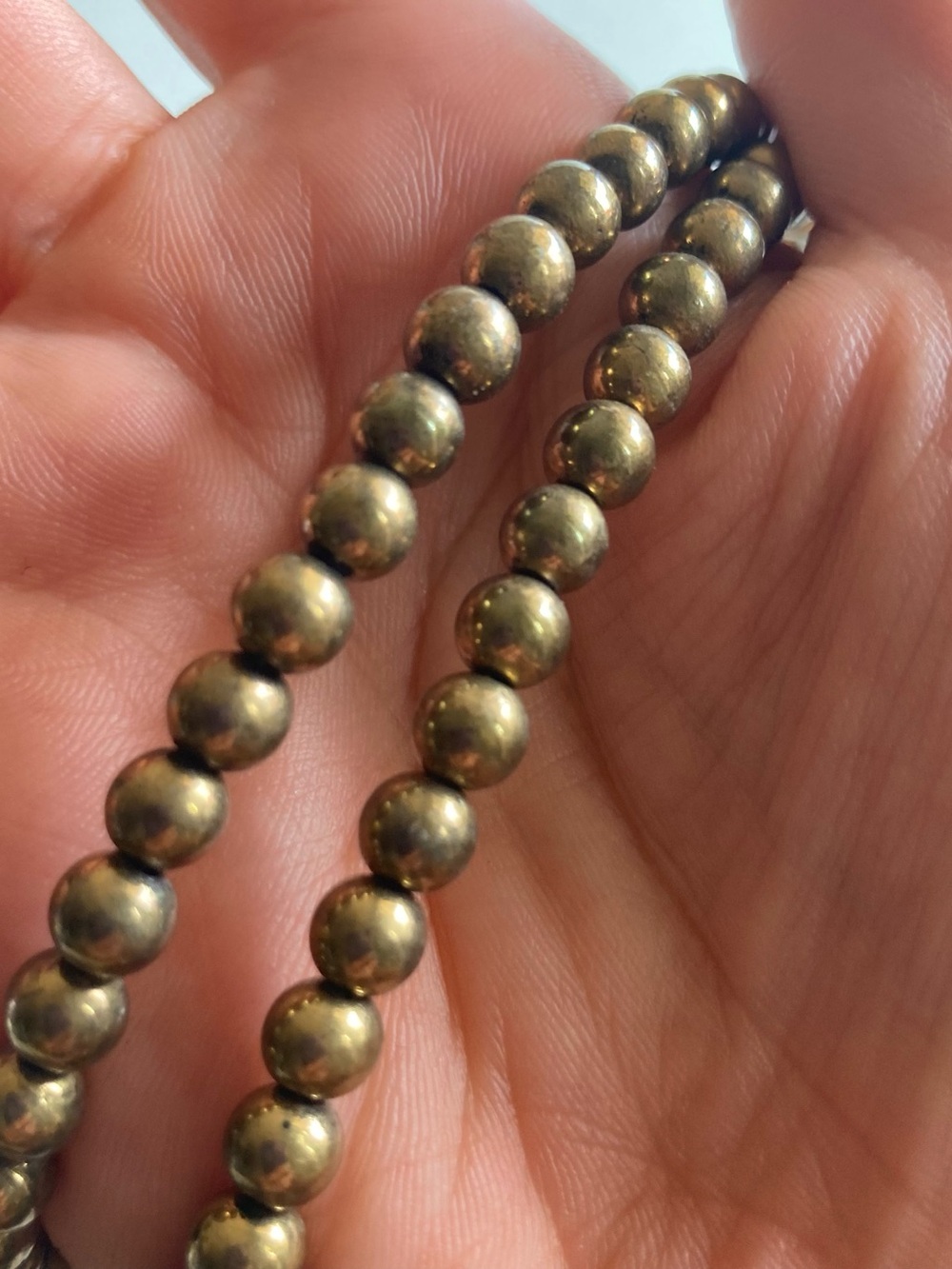 Boho Red and Gold Statement Pendant Necklace - Picture 6 of 7